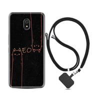 Xiaomi Redmi 8A 8 Pro 9C 9T 10C 11T Pro Kılıf Boyun Askılı Silikon Meow 1657