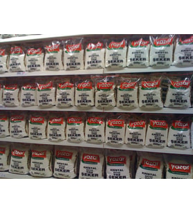 Yazar Kristal Toz Şeker 5 Kg x 6 Paket