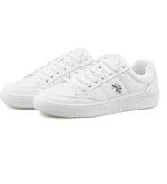 U.S.POLO ASSN VASILYY COMFORT CASUAL GÜNLÜK SPOR AYAKKABI (Beyaz)
