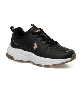 U.s. Polo Assn. Sorley 5Pr Kadın Siyah (36-40) Sneaker Ayakkabı
