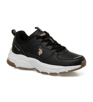 U.s. Polo Assn. Sorley 5Pr Kadın Siyah (36-40) Sneaker Ayakkabı