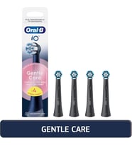 Oral-B Io Gentle Care Siyah Diş Fırçası Yedek Başlığı 4 Adet