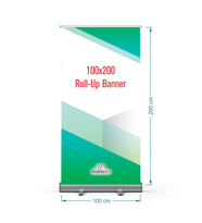 Roll Up Banner 100x200cm Baskısız