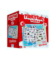 Türkiyemiz Çocuk Puzzle 24 Parça