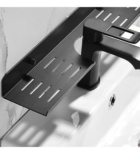 Metal Banyo Mutfak Düzenleyici Mutfak Organizer Şampuan Rafı 40 Cm