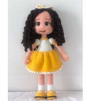 İrem Bebek Amigurumi Organik Oyuncak