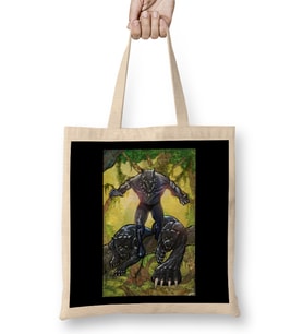 Black Panther Bez Çanta Uzun Saplı