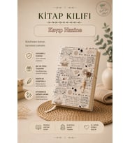 Kayıp Hazine Captain's Map Desenli Kitap Kılıfı A5 Kitap Koruyucu