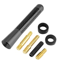 Ayt Magicvoice Mv-26308 Universal Mavi Karbon Fiber Oto Araç Teyp Çubuk Radyo Anteni 12 Cm