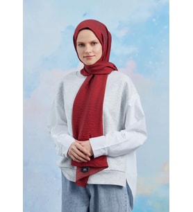 BORDO Emproyal Tensel Karla Şal