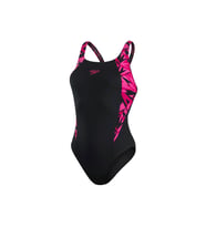 Speedo Hyper Boom Msbk Kadın Yüzücü Mayosu 8-13470G720 Siyah