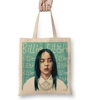 Billie Eilish 014 Bez Çanta Uzun Saplı