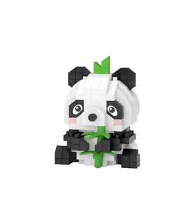 Lz-8633 Loz Panda 170 Parça Block Oyuncak-Mi̇ni̇ Poşet