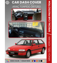 HONDA CIVIC EF (1988-1991) Torpido Örtüsü Torpido Koruma Tam Uyum Çatlamayı Önler Kolay Montaj