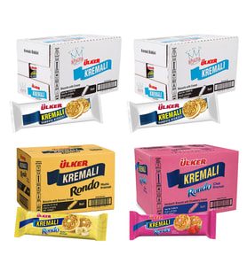 Ülker Kremalı Sandviç 61 gr 24 lü 4 lü Karma
