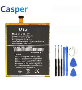 Casper Via V8 Pil Batarya ve Tamir Seti