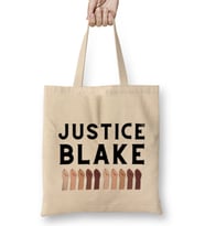 JUSTICE HAS PREVAILED George Floyd Black Lives Matter 2021 Bez Çanta Uzun Saplı