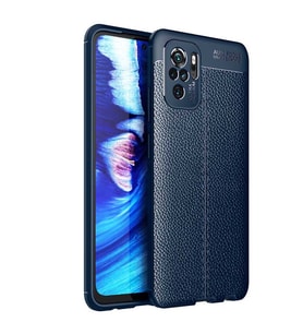 Xiaomi Redmi Note 10 Kılıf Pu-Deri Leather Pu Serisi Esnek Soft Ultra Protection (Lacivert)