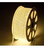 30 Metre  GÜNIŞIĞI 220 Volt Şerit 3 Çipli Hortum Şerit Led Aydınlatma + Fiş