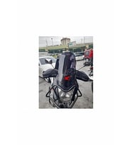 Honda Cbf 150 Ön Sıperlık Camı On Cam Uzun Tur Cami (KOYU SİYAH)