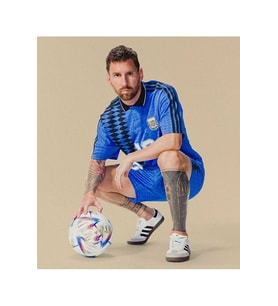 Arjantin 2023/24 Yeni Sezon Lionel Messi Ikonik Özel Nostalji Forması (Mavi)