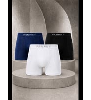 Night Erkek Casual Comfort Günlük 3 Lü Boxer