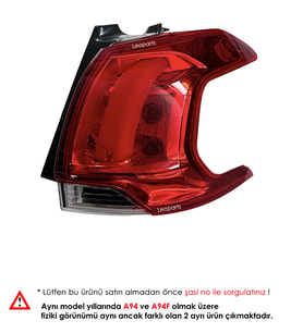 LEOPARTS Peugeot 2008 Stop Lambası Dış Sağ 2013-2016 9806592380