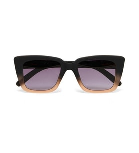 Okkia Elba Unisex Güneş Gözlüğü Siyah-Pudra/ Lens: Siyah Gradyan OK044-BP