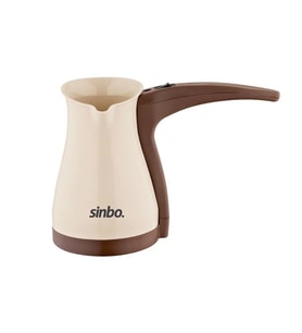 SİNBO SCM-2928 ELEKTRİKLİ CEZVE PLASTİK TÜRK KAHVE MAKİNESİ ÇELİK GİZLİ REZİSTANS (5343)