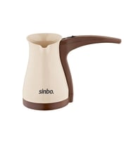 SİNBO SCM-2928 ELEKTRİKLİ CEZVE PLASTİK TÜRK KAHVE MAKİNESİ ÇELİK GİZLİ REZİSTANS (5343)