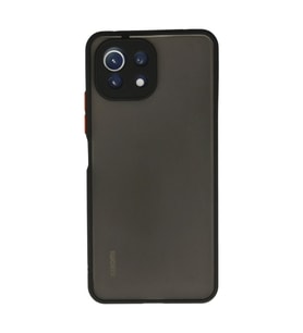 Xiaomi Mi 11 Lite Kılıf Montreal Silikon Kapak - Siyah