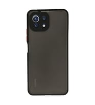 Xiaomi Mi 11 Lite Kılıf Montreal Silikon Kapak - Siyah