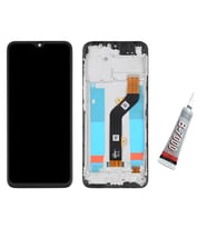 İnfinix Hot10S Ekran Dokunmatik Çıtalı (SİYAH) B7000 YAPIŞTIRICI