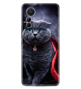 Xiaomi 12 Lite Kılıf Silikon Desen Özel Seri Super Cat 1666