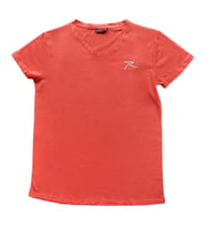 Raru MULIER Kadın Pamuklu Pembe Günlük T-shirt