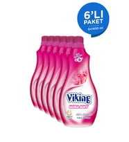 Viking Yumuşatıcı Soft Gül&Zambak 1400 ml 6 Adet