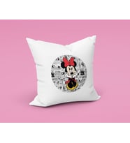 Minnie Mouse Sevgili Çift Tasarımlı Yastık