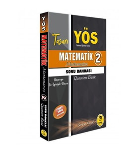 Tasarı YÖS Matematik 2 Soru Bankası (Yeni)