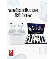 Mey İthalat® 2025 Model Akıllı Saat Yeni Nesil Bluetooth Kulaklık Anc Özelliği