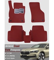 Skoda Super B (2024-2025) Uyumlu EVA Paspas Tam Set–Araca Özel,Su Geçirmez,Hızlı Montaj
