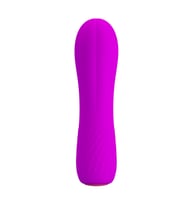 12 Fonksiyonlu USB Şarjlı G-Spot Vibratör - Allen (Mor)