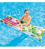 59720 - İntex 183cm Çiçek Desenli Yatak