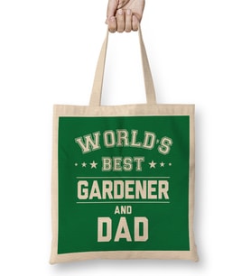 Fathers Day I Will Always Look Up To My Dad Bez Çanta Uzun Saplı