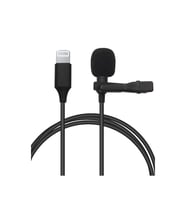 2 Metre Double Mikrofon - Siyah