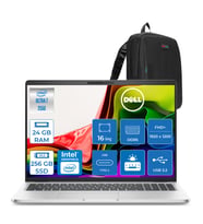 Dell Pro 16 Intel Core Ultra 7 255U 5.2GHz 24GB DDR5 256GB SSD FreeDOS Intel® AI Boost 16 Inç IPS FULLHD+ (1920X1200) Taşınabilir Bilgisayar PC16250BTO107F06 + Zetta Çanta