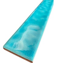Armada Çini 5X40 FLAT Dalgalı Turkuaz Çini Seramik