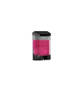 Flosoft Hazneli Dezenfektar Verici - Sıvı Sabun ve Dezenfektan Aparatı Dispenseri - 500 Ml. - Şeffaf