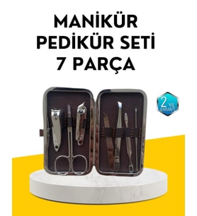 Dayanıklı Çelik Aletlerden Oluşan Kişisel Bakım Seti