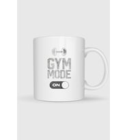 Gym Mode On Baskılı Kupa Bardak