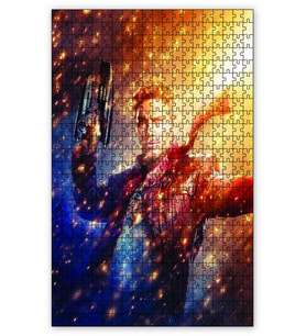 Cakapuzzle Star Lord Chris Pratt Puzzle Yapboz MDF (Ahşap) (120 Parça)